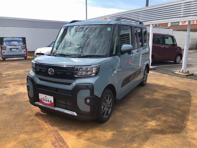 タントファンクロス　４ＷＤ　走行距離５８５１ｋｍ・１４インチアルミ４ＷＤ　スマートアシスト　ＬＥＤヘッドランプ　コーナーセンサー　１４インチアルミホイール　オートエアコン　キーフリーシステム　パワースライドドア　電動パーキングブレーキ（山形県）の中古車