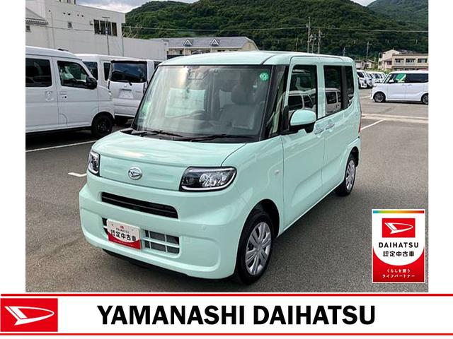 タントＬ　４ＷＤ　純正ナビゲーション　ドライブレコーダースマートアシスト・ＬＥＤヘッドライト・プッシュボタンスタート・オートエアコン・左右スライドドア手動・足踏み式パーキングブレーキ・スーパーＵＶ＆ＩＲカットガラス（Ｆウィンドウ）（山梨県）の中古車