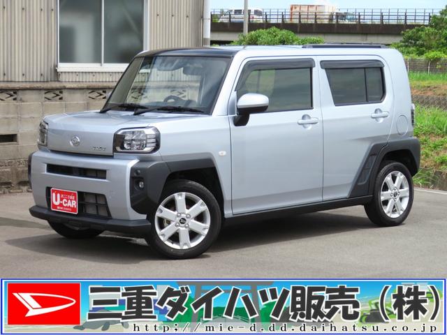 タフトＧ　　純正７型ナビ　バックカメラ　キーフリー　１年間無料保証スタイリッシュガラスルーフ　運転席シートヒーター　コーナーセンサー付き　電動格納ドアミラー　Ｂｌｕｅｔｏｏｔｈ対応　ＵＳＢ接続　レーンキープアシスト　ドライブレコーダー　ＤＶＤ　電動パーキングブレーキ（三重県）の中古車