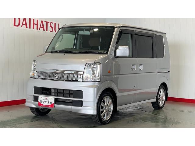 エブリイワゴンＪＰ　４ＷＤ５速マニュアル　社外ナビ　バックカメラ　ドラレコ　キーレスエントリー　電動格納式ドアミラー　純正アルミホイール（茨城県）の中古車