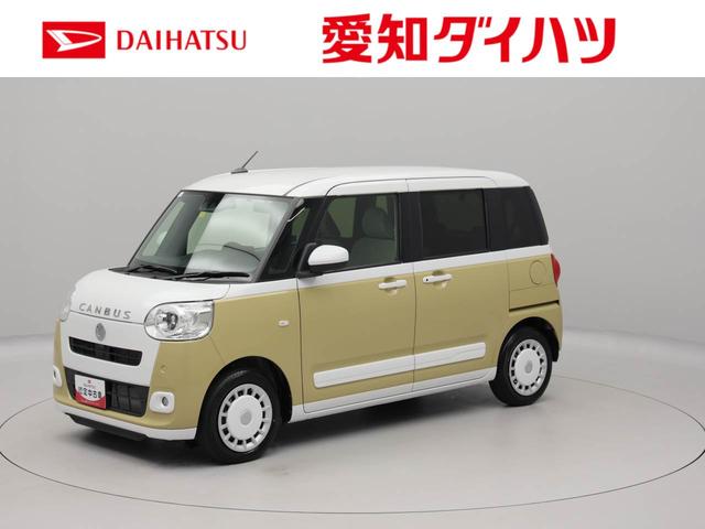 ムーヴキャンバスストライプスＧ　ドラレコ　ナビ　両側電動スライドドア　禁煙車キーフリー　イモビライザー　アイドリングストップ　ドラレコ　ナビ　両側電動スライドドア　ＬＥＤヘッドライト　ワンオーナー　禁煙車（愛知県）の中古車