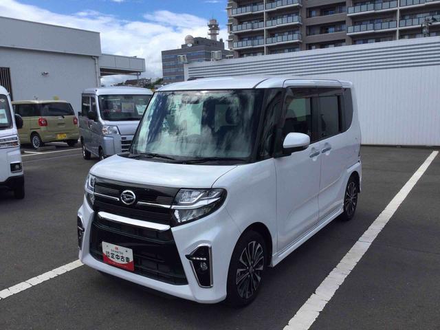 タントカスタムＲＳセレクションターボエンジン　インパネシフト　プッシュスタートスイッチ　電子カードキー　カーナビ　車線逸脱警報　オートマチックハイビーム　アルミホイール　衝突軽減ブレーキサポート（鹿児島県）の中古車