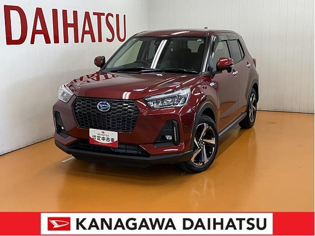 ロッキープレミアムＧ　ＨＥＶサポカーＳワイド適合　ハイブリッド車　パノラマモニター対応　ＥＴＣ　ドラレコ　電動パーキングブレーキ　ＵＳＢ接続端子　ステアリングスイッチ　シートヒーター　ブラインドスポットモニター　キーフリー（神奈川県）の中古車