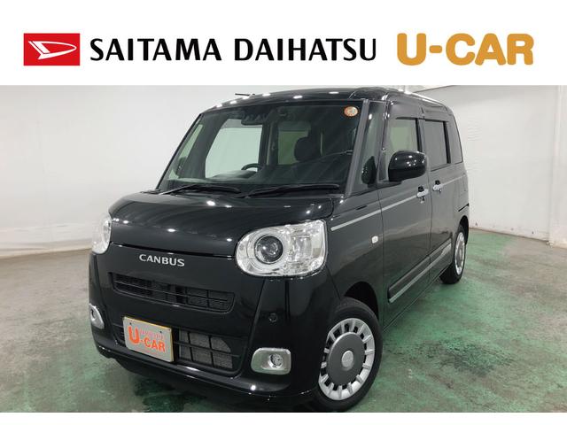 ムーヴキャンバスセオリーＧ　純正ナビ　ドラレコ　ＥＴＣ　走行６５１３キロ車検Ｒ９．１　ＴＶ　ＢＴオーディオ　ＤＶＤ　バックカメラ　ＬＥＤヘッドライト　両側パワスラドア　一年保証・走行距離無制限　クリアランスソナー　運転席助手席シートヒーター　禁煙車　点検記録簿あり（埼玉県）の中古車