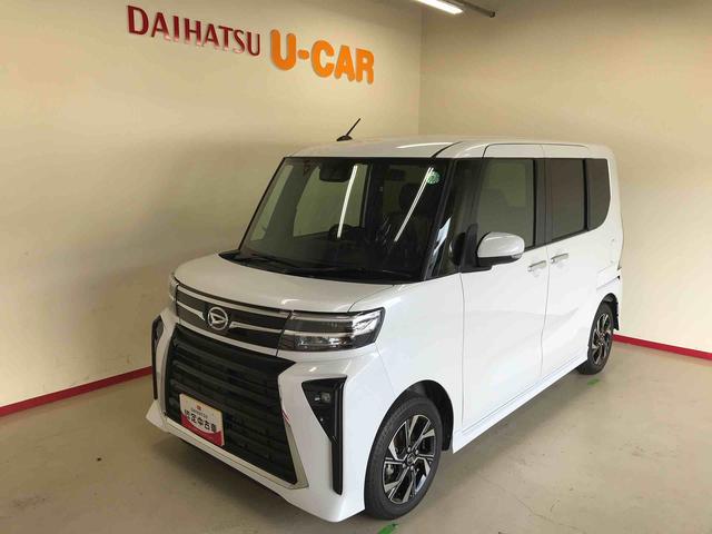 タントカスタムＸ２ＷＤ　純正ＣＤ　オートエアコン／ライト　ＬＥＤヘッドライト／フォグランプ　両側電動スライドドア　前席シートヒーター　ＥＴＣ　チルトステアリング　運転席シートリフター　アップグレードパック（秋田県）の中古車