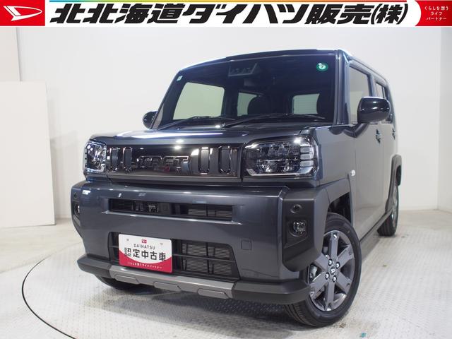 タフトＧターボ　ダーククロムベンチャー４ＷＤ　ガラスルーフ　ＬＥＤヘッドライト　オートライト　オートエアコン　オーディオレス　運転席助手席シートヒーター　前後コーナーセンサー　アルミホイール　アイドリングストップ（北海道）の中古車