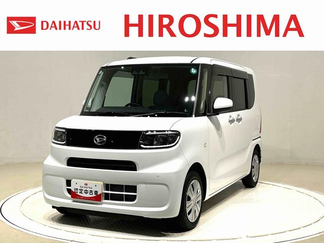 タントＸＬＥＤオートライト　パワースライドドアウェルカムオープン機能　電動格納式ドアミラー　助手席ロングスライド　助手席イージークローザー　　セキュリティアラーム　キーフリーシステム（広島県）の中古車
