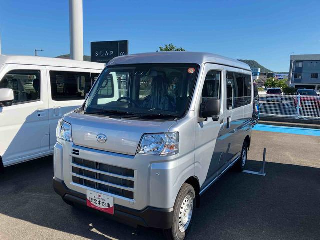 ハイゼットカーゴＤＸ４ＷＤ　ＣＶＴ　６６０ｃｃ　衝突被害軽減ブレーキ　横滑り防止装置　ＡＢＳ　運転席・助手席エアバッグ　パワーステアリング　アイドリングストップ　両側スライドドア　リヤヒーター　前席パワーウィンドウ（福島県）の中古車