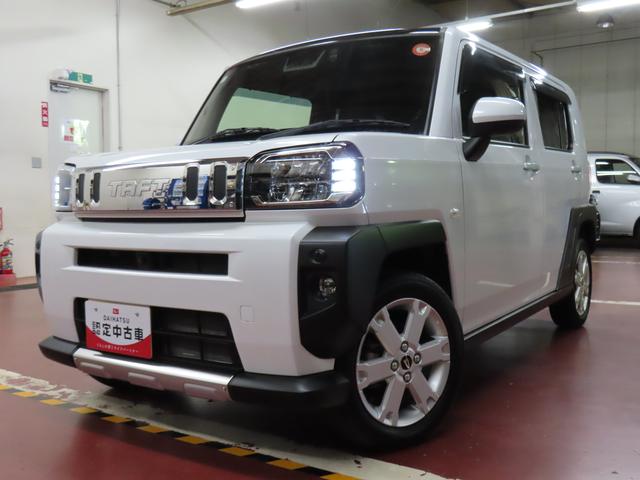 タフトＧ４ＷＤ　ＣＶＴ　６６０ｃｃ　スカイフィールトップ　ナビ　全方位モニター　前席シートヒーター　衝突被害軽減ブレーキ　横滑り防止装置　ＡＢＳ　アイドリングストップ　プッシュボタンスタート　ワンオーナー車（福島県）の中古車