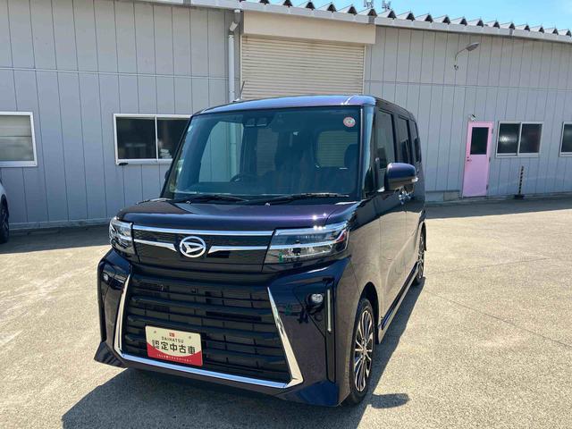 タントカスタムＲＳ２ＷＤ　ＣＶＴ　ターボ　６６０ｃｃ　両側電動スライドドア　ナビ　全方位モニター　ドライブレコーダー　ＥＴＣ　衝突被害軽減ブレーキ　横滑り防止装置　ＡＢＳ　アイドリングストップ　プッシュボタンスタート（福島県）の中古車