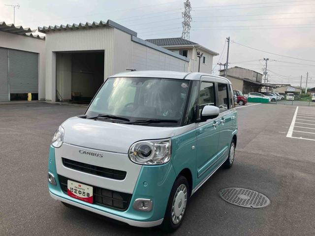 ムーヴキャンバスストライプスＧ２ＷＤ　ＣＶＴ　６６０ｃｃ　両側電動スライドドア　ナビ　前席シートヒーター　ベンチシート　衝突被害軽減ブレーキ　横滑り防止装置　ＡＢＳ　アイドリングストップ　プッシュボタンスタート　スマートキー（福島県）の中古車