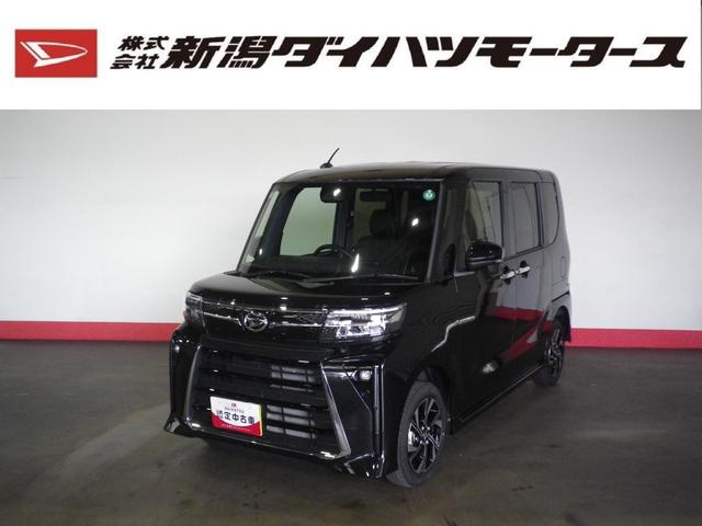 タントカスタムＸ（車内　消臭・抗菌　処理済）　衝突被害軽減システム　４ＷＤ　両側パワースライドドア　アルミホイール　バックカメラ　キーフリーシステム（新潟県）の中古車