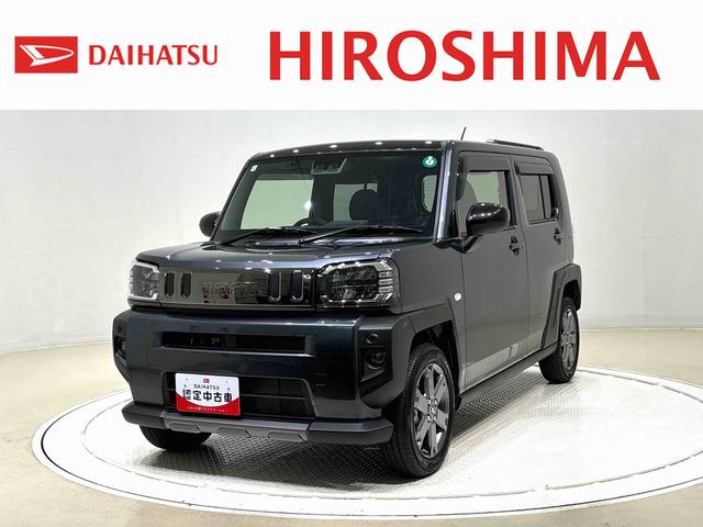 タフトＧターボ　ダーククロムベンチャー　電動パーキングブレーキスカイフィールトップ　ダークメッキパック　シルバーアンダーガーニッシュ　インテリアアクセント　ＬＥＤオートハイビーム＆フォグランプ　電動パーキングブレーキ　バックカメラ　アルミホイール（広島県）の中古車