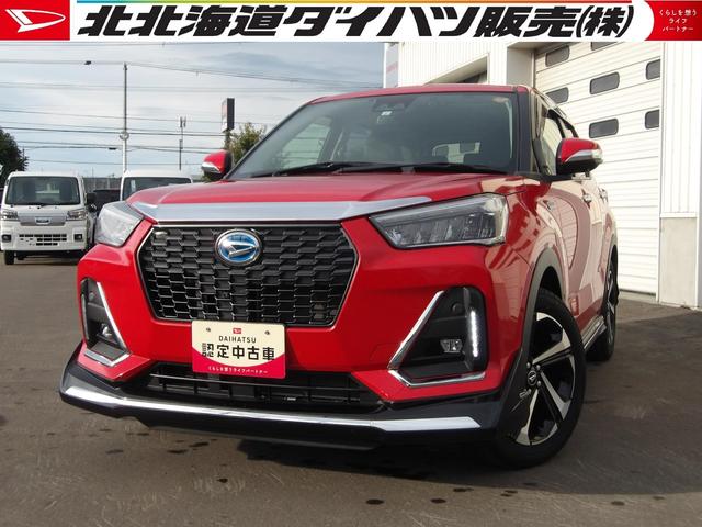 ロッキープレミアムＧ　ＨＥＶ２ＷＤ　スマートアシスト　夏冬タイヤ　ＬＥＤヘッドライト　オートライト　オートエアコン　スマホ連携ディスプレイオーディオ　ワイヤレス充電器ｑｉ　運転席助手席シートヒーター　電動パーキングブレーキ（北海道）の中古車