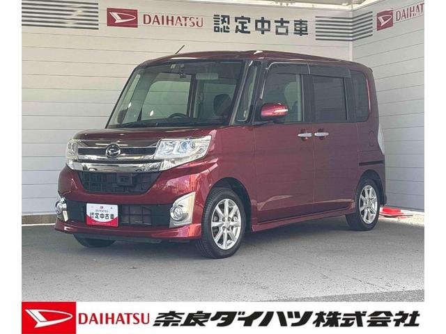 タントカスタムＸ　ＳＡＬＥＤ　運転席エアバック　衝突回避支援システム　助手席側パワースライドドア　アルミホイール　キーフリー　ＡＢＳ　Ｂカメラ（奈良県）の中古車