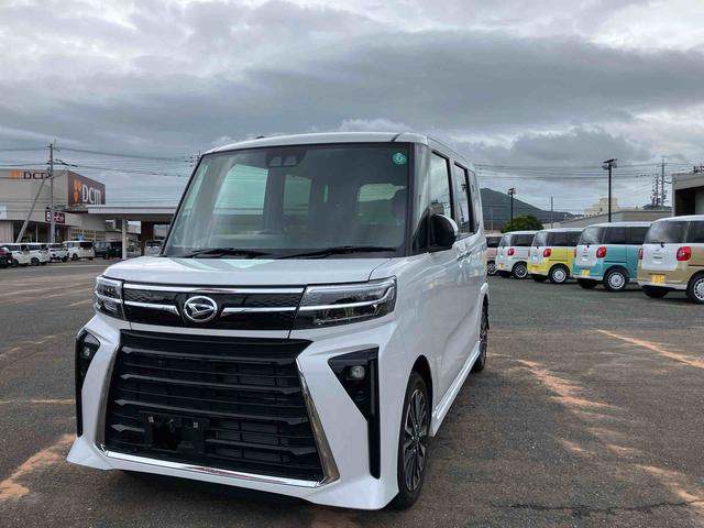 タントカスタムＲＳ点検記録簿　スマートキ　１オーナー　キーレスエントリー　アルミホイール　ＡＢＳ　エアバック　ターボ付（山口県）の中古車