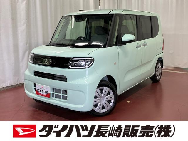 タントＸ届出済未使用車　元展示車　アイドリングストップ　電動格納式ドアミラー　オートマチックハイビーム　衝突被害軽減システム　盗難防止　スマートキー　片側電動両側スライドドア　ＬＥＤヘッドランプ　１オーナー（長崎県）の中古車