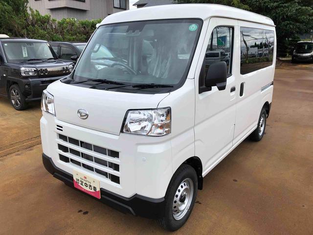 ハイゼットカーゴＤＸ　４ＷＤ　走行距離４８８６ｋｍ４ＷＤ　スマートアシスト　ＡＭ／ＦＭラジオ　コーナーセンサー　キーレスエントリー　マニュアルエアコン（山形県）の中古車