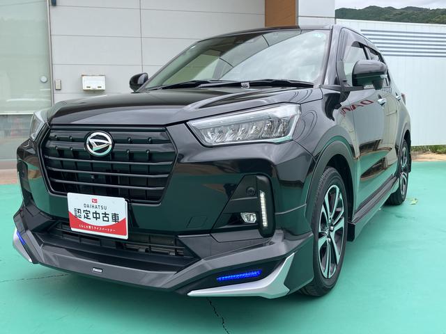 ロッキーＧアイストップ　車線逸脱警告　イモビ　タ−ボ　ワンオーナー車　整備記録簿　誤発進抑制機能　ＡＵＴＯライト　オートマチックハイビーム　キーフリーシステム　ナビ　ＬＥＤヘッドランプ　禁煙　エアバッグ　ＡＢＳ（山口県）の中古車