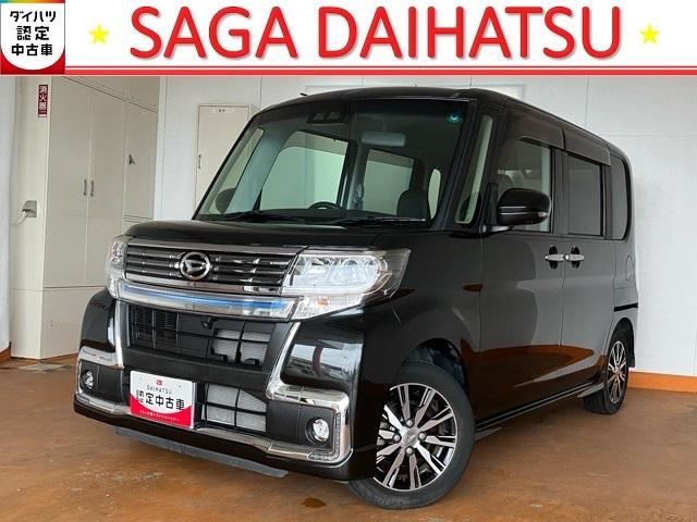 タントカスタムＸ　トップエディションＶＳ　ＳＡIII両側電動スライドドア・パノラマニター・ＥＴＣ・プッシュボタンスタート・ステアリングスイッチ・オートエアコン・キーフリー・運転席シートヒーター・アルミホイール・パワーウィンドウ（佐賀県）の中古車