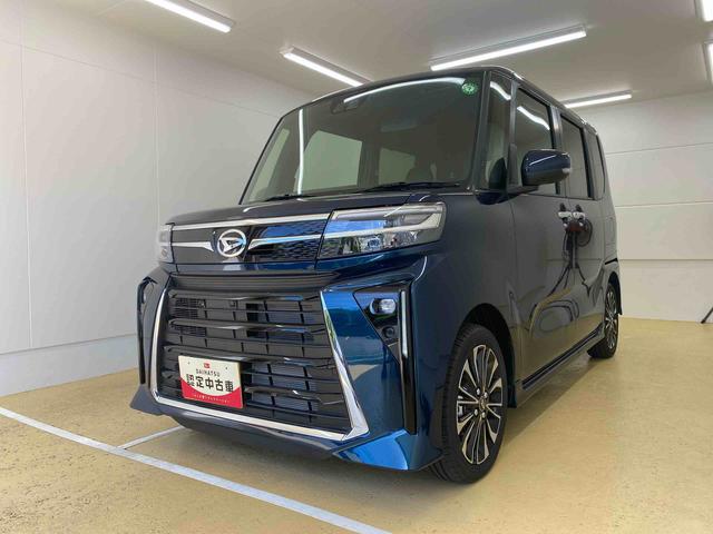 タントカスタムＲＳ　ナビ　保証付きまごころ保証１年付き　記録簿　取扱説明書　オートマチックハイビーム　衝突被害軽減システム　スマートキー　アルミホイール　ターボ　レーンアシスト　エアバッグ　エアコン　パワーステアリング　ＡＢＳ（静岡県）の中古車