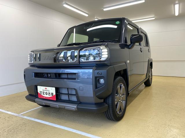 タフトＧターボ　ダーククロムベンチャー　保証付きまごころ保証１年付き　記録簿　取扱説明書　衝突被害軽減システム　スマートキー　オートマチックハイビーム　サンルーフ　アルミホイール　ターボ　レーンアシスト　エアバッグ　エアコン　パワーステアリング（静岡県）の中古車