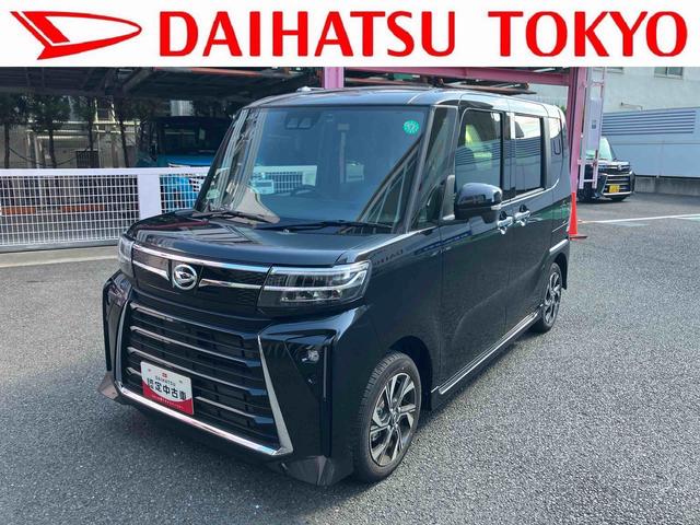 タントカスタムＸ　１０インチナビ　前後ドラレコ　パノラマモニター保証　新車保証・まごころ保証　１年間・走行距離無制限付き（東京都）の中古車
