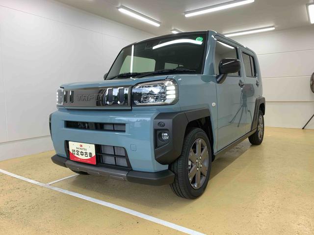 タフトＧターボ　ダーククロムベンチャー　保証付きまごころ保証１年付き　記録簿　取扱説明書　衝突被害軽減システム　スマートキー　オートマチックハイビーム　サンルーフ　アルミホイール　ターボ　レーンアシスト　エアバッグ　エアコン　パワーステアリング（静岡県）の中古車