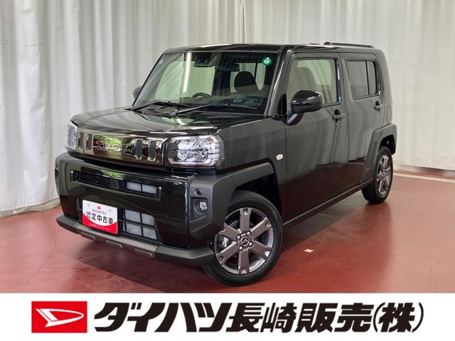タフトＧ　ダーククロムベンチャー届出済未使用車　元展示車　１オーナー　アダプティブクルーズコントロール　オートマチックハイビーム　ＬＥＤヘッドランプ　レーンキープアシスト　アイドリングストップ　電動格納ミラー　禁煙車　スマートキー（長崎県）の中古車