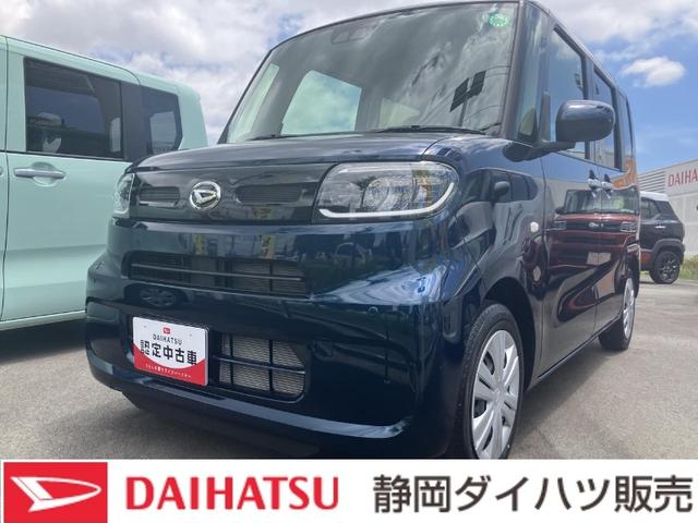 タントＸ１４インチフルホイールキャップ　フルＬＥＤヘッドランプ　オート格納式カラードドアミラー　左側パワースライドドア　ＴＦＴカラーマルチインフォメーションディスプレイ　フルファブリックシート（静岡県）の中古車