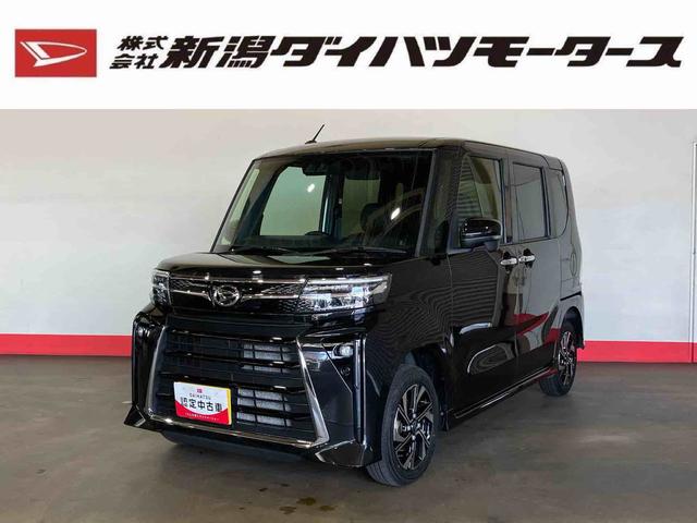タントカスタムＸ（車内　消臭・抗菌　処理済）　衝突被害軽減システム　４ＷＤ　両側パワースライドドア　バックカメラ　アルミホイール　キーフリーシステム（新潟県）の中古車