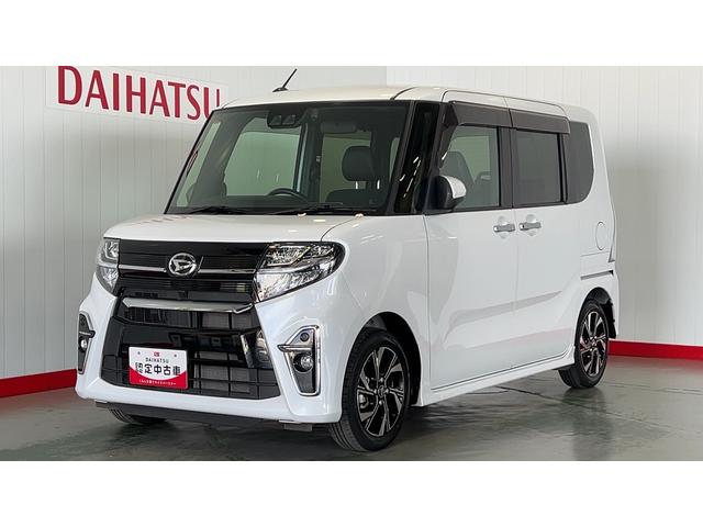 タントカスタムＸ純正９インチナビ　ドラレコ　バックカメラ　両側パワースライドドア　アイドリングストップ　オートエアコン　スマートキー　ＬＥＤヘッドランプ　１４インチアルミホイール　衝突被害軽減システム（茨城県）の中古車