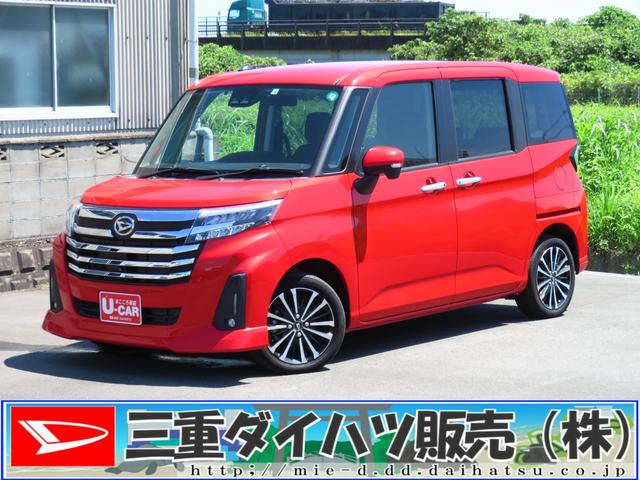 トールカスタムＧ　ターボ　１年間無料保証両側ＰＳドア　アダプティブクルコン　Ｉ−ＳＴＯＰ　パノラマカメラ　ブレーキサポート　ＢＴ　ＥＴＣ　ウォークスルー　前後ドラレコ　ＬＥＤヘットライト　ＵＳＢ　電動パーキングブレーキ　コーナーセンサー（三重県）の中古車