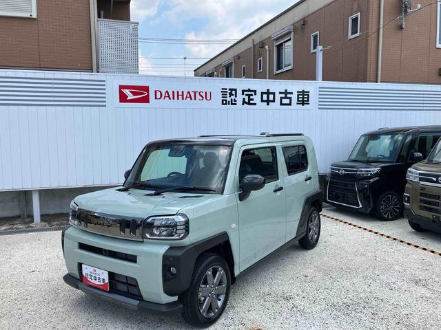 タフトＧダーククロムベンチャー　シートヒーター　キーフリー保証　新車保証・まごころ保証　１年間・走行距離無制限付き　前席シートヒーター　電動パーキングブレーキ　ＬＥＤヘッドランプ　ＬＥＤフォグランプ　コーナーセンサー　ＵＳＢ電源ソケット（東京都）の中古車