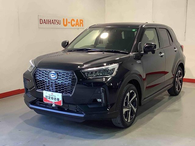 ロッキープレミアムＧ　ＨＥＶ全車１年走行距離無制限まごころ保証付き！　オートライト　オートハイビーム　クルーズコントロール機能　運転席・助手席シートヒーター（栃木県）の中古車