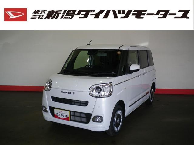 ムーヴキャンバスセオリーＧ（車内　消臭・抗菌　処理済）　衝突被害軽減システム　４ＷＤ　両側パワースライドドア　バックカメラ　キーフリーシステム（新潟県）の中古車