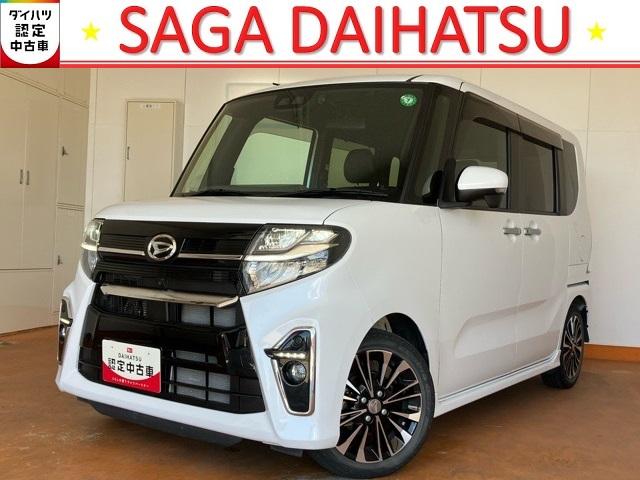 タントカスタムＲＳセレクション両側電動スライドドア・パノラマモニター・ドラレコ・ＥＴＣ・コーナーセンサー・プッシュボタンスタート・ステアリングスイッチ・オートエアコン・キーフリー・シートヒーター・アルミホイール・パワーウィンドウ（佐賀県）の中古車