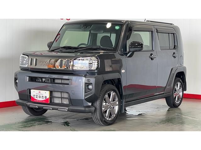 タフトＧターボ　ダーククロムベンチャー　４ＷＤ　エコアイドル非装着純正ナビ　パノラマモニター　スマートキー　ＬＥＤヘッドランプ　オートエアコン　クルーズコントロール　１５インチアルミホイール　衝突被害軽減システム（茨城県）の中古車
