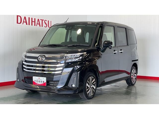 トールカスタムＧ純正９インチナビ　ドラレコ　パノラマモニター　両側パワースライドドア　アイドリングストップ　オートエアコン　スマートキー　ＬＥＤヘッドランプ　１４インチアルミホイール　衝突被害軽減システム（茨城県）の中古車