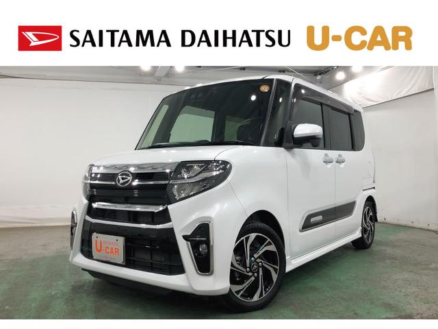タントカスタムＲＳスタイルセレクション　走行３１８３４キロ／ナビ１年保証距離無制限　走行距離３１８３４キロ　純正フルセグナビ　パノラマモニター　ドラレコ　純正マット　サイドエアバッグ　ＬＥＤヘッドランプ　アイドリングストップ　シートヒーター　両側電動スライドドア（東京都）の中古車
