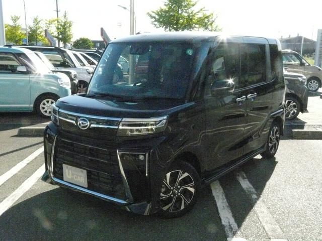 タントカスタムＸアルミホイール　スモークガラス　キーフリーシステム　セキュリティアラーム　走行距離１１．７６４ｋｍ（福岡県）の中古車
