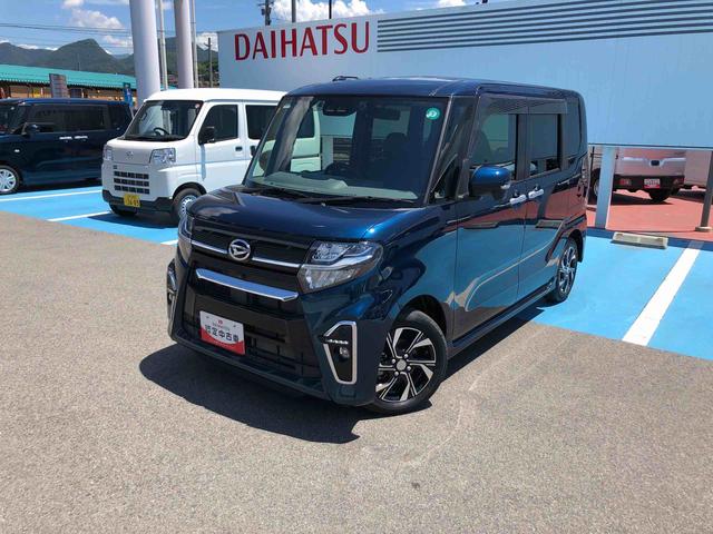 タントカスタムＸ　２ＷＤ　走行距離１６６４８ｋｍ・車検整備付き２ＷＤ　スマートアシスト　パノラマモニター　カーナビ　１４インチアルミホイール　ＬＥＤヘッドランプ　パワースライドドア　プッシュボタンスタート（山形県）の中古車