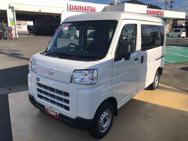 ハイゼットカーゴＤＸ　４ＷＤ　走行距離６５８ｋｍ４ＷＤ　スマートアシスト　マニュアルエアコン　ＡＭ／ＦＭラジオ　スチールホイール　キーレスエントリー　コーナーセンサー（山形県）の中古車