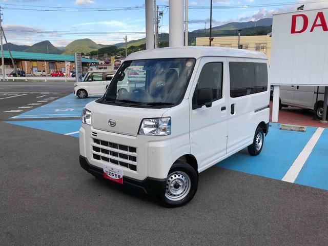 ハイゼットカーゴＤＸ　４ＷＤ　走行距離３４８ｋｍ・ＡＭ／ＦＭラジオ４ＷＤ　スマートアシスト　コーナーセンサー　アイドリングストップ　マニュアルエアコン　ＡＭ／ＦＭラジオ　キーレスエントリー（山形県）の中古車