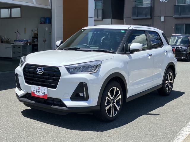 ロッキープレミアムＧ　ディスプレイオーディオ　パノラマモニター盗難防止システム　バックモニター　キーフリーシステム　オートハイビーム　オートライト　ＬＥＤランプ　レーンアシスト　シートヒーター（山口県）の中古車