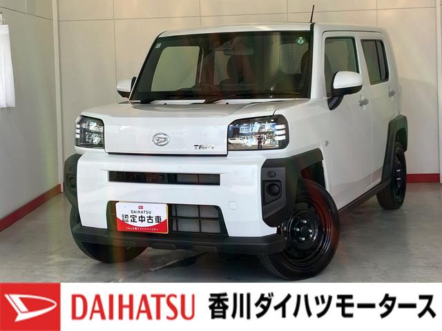 タフトＸワンオーナー　９インチスマホ連携ディスプレイオーディオ　パノラマモニター　電動パーキングブレーキ　オートブレーキホールド　ＬＥＤヘッドランプ　スマートキー　スマアシ　取扱説明書　メンテナンスノート（香川県）の中古車