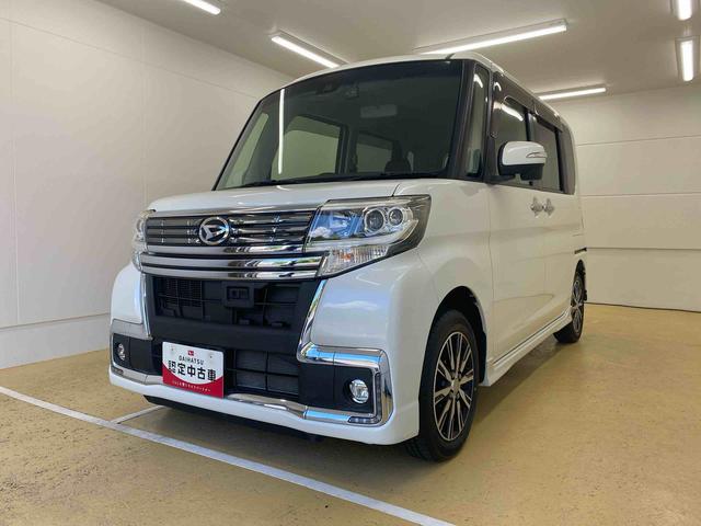 タントカスタムＸ　トップエディションＳＡII　タイヤ新品　保証付きまごころ保証１年付き　記録簿　取扱説明書　スマートキー　ＥＴＣ　アルミホイール　エアバッグ　エアコン　パワーステアリング　パワーウィンドウ　ＡＢＳ（静岡県）の中古車