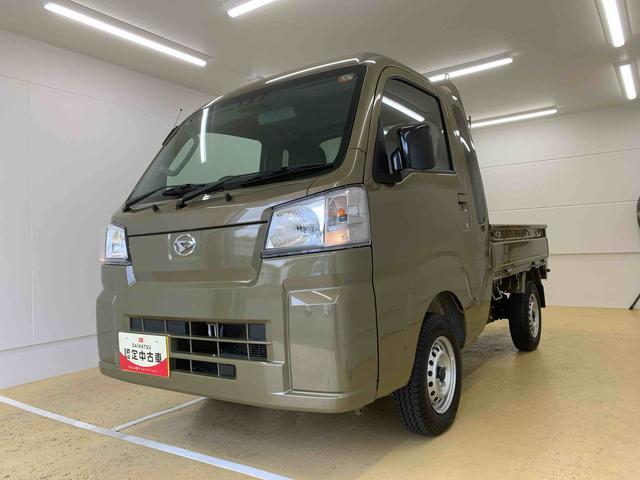ハイゼットトラックジャンボスタンダード　ラジオ　４ＷＤ　５ＭＴ　保証付きまごころ保証１年付き　記録簿　取扱説明書　衝突被害軽減システム　オートマチックハイビーム　レーンアシスト　エアコン　パワーステアリング　エアバッグ　ＡＢＳ（静岡県）の中古車