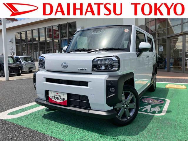 タフトＧターボ　７インチ純正ナビ　ドラレコ　ＥＴＣ保証　新車保証・まごころ保証　１年間・走行距離無制限付き　７インチ純正ナビ　前後ドラレコ　ＥＴＣ車載器　スマートアシスト　キーフリーシステム　アイドリングストップ　シートヒーター　スカイトップルーフ（東京都）の中古車
