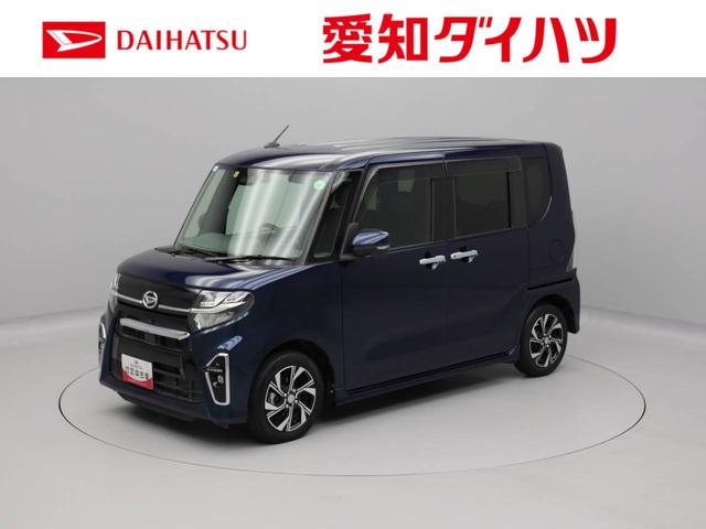 タントカスタムＸセレクション　ナビ　ドライブレコーダー　ＥＴＣ全方位モニタ　バックカメラ　ＴＶ　両側電動スライドドア　アルミホイール　アイドリングストップ　プッシュスタート　エアバック　ＡＢＳ　ＣＶＴ　キーフリー（愛知県）の中古車